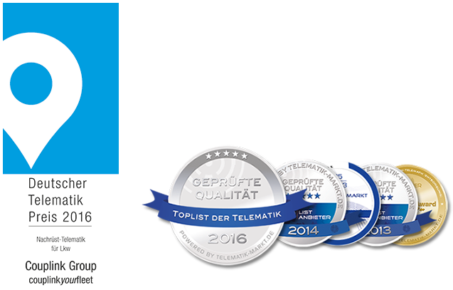 Ausgezeichnetete Telematiksoftware